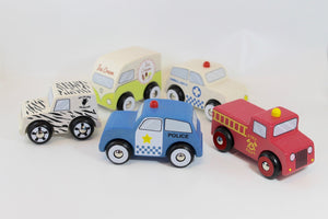 Discoveroo Emergency Set of 5 Cars