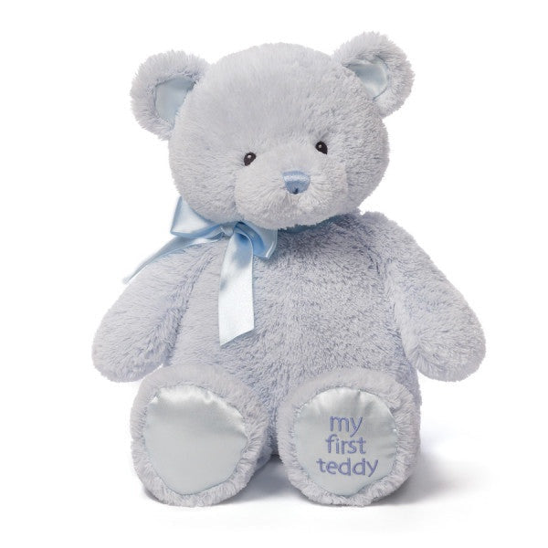 Gund My 1st Teddy Blue 38cm