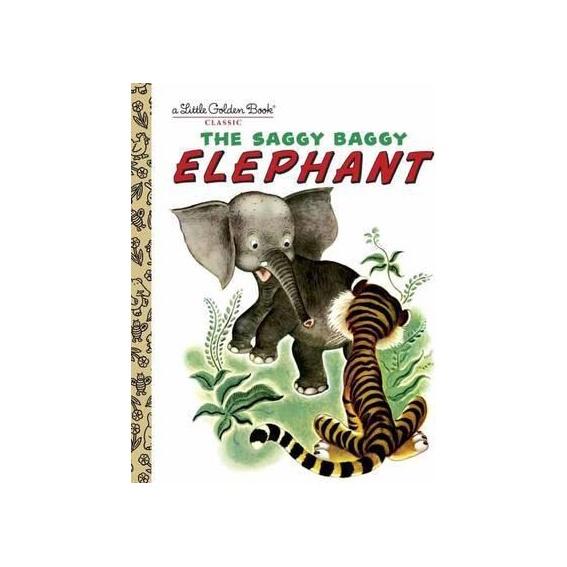 Golden Book Saggy Baggy Elephant Beanie 15cm