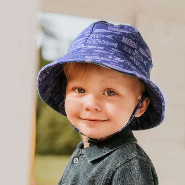 Bedhead Baby Bucket Hat - Fish