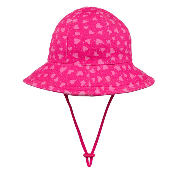 Bedhead Baby Bucket Hat - Hearts Pink