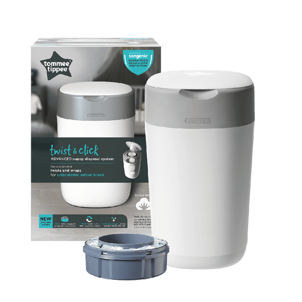 Tommee Tippee Twist & Click Cotton White